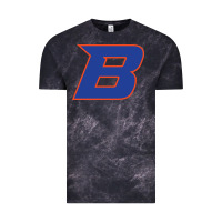 Cloud Black new-boise-state Vintage Tee - linhVisuals