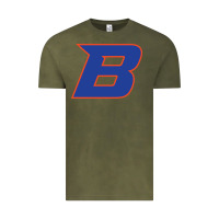 Vintage Olive new-boise-state Vintage Tee - linhVisuals