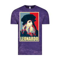 Cloud Purple leonardo Vintage Tee - linhVisuals