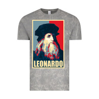 Cloud Rock leonardo Vintage Tee - linhVisuals