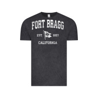 Vintage Black fort bragg california ca vintage boat anchor flag design tee Vintage Tee - linhVisuals