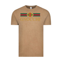 Vintage Coffee Gnocchi Classic Fashion Parody Pasta Noodles Italian Vintage Tee - linhVisuals