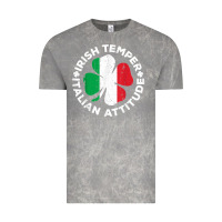 Cloud Rock irish temper italian attitude t shirt st patrick's day t shirt Vintage Tee - linhVisuals
