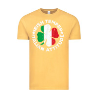 Vintage Mustard irish temper italian attitude t shirt st patrick's day t shirt Vintage Tee - linhVisuals