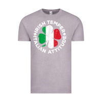 Vintage Zinc irish temper italian attitude t shirt st patrick's day t shirt Vintage Tee - linhVisuals