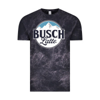 Cloud Black BUSCH LATTE COOL Vintage Tee - linhVisuals