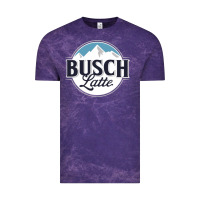 Cloud Purple BUSCH LATTE COOL Vintage Tee - linhVisuals