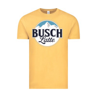 Vintage Mustard BUSCH LATTE COOL Vintage Tee - linhVisuals