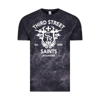 Cloud Black saints row 3 tribute emblem Vintage Tee - linhVisuals