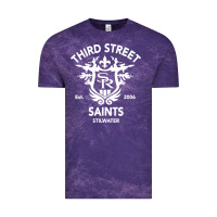 Cloud Purple saints row 3 tribute emblem Vintage Tee - linhVisuals