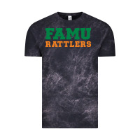 Cloud Black FAMU RATTLERS Vintage Tee - linhVisuals
