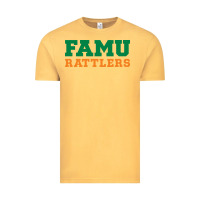 Vintage Mustard FAMU RATTLERS Vintage Tee - linhVisuals