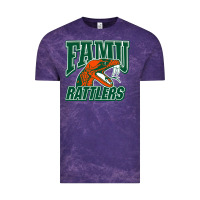 Cloud Purple FAMU RATTLERS Vintage Tee - linhVisuals