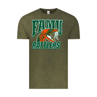 Vintage Olive FAMU RATTLERS Vintage Tee - linhVisuals