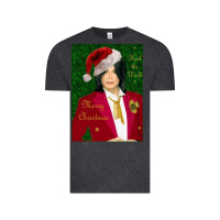 Vintage Black merry christmas heal the world michael jackson Vintage Tee - linhVisuals