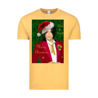 Vintage Mustard merry christmas heal the world michael jackson Vintage Tee - linhVisuals