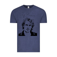 Vintage Denim jeff buckley 90s style fan art Vintage Tee - linhVisuals