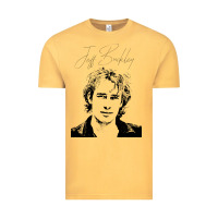 Vintage Mustard jeff buckley 90s style fan art Vintage Tee - linhVisuals