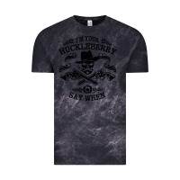 Cloud Black im your huckleberry Vintage Tee - linhVisuals