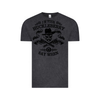 Vintage Black im your huckleberry Vintage Tee - linhVisuals
