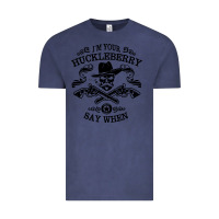 Vintage Denim im your huckleberry Vintage Tee - linhVisuals
