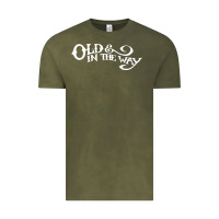 Vintage Olive old and in the way musician Vintage Tee - linhVisuals