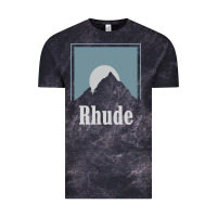 Cloud Black Rhude Adventure Vintage Tee - linhVisuals