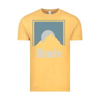 Vintage Mustard Rhude Adventure Vintage Tee - linhVisuals