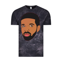 Cloud Black drak Vintage Tee - linhVisuals