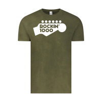 Vintage Olive rockin 1000 musician Vintage Tee - linhVisuals