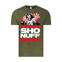 Vintage Olive sho nuff old school Vintage Tee - linhVisuals