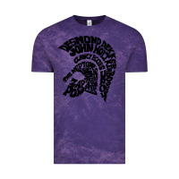 Cloud Purple trojan artist Vintage Tee - linhVisuals