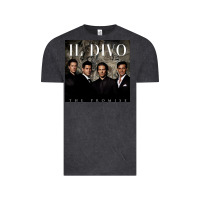 Vintage Black il divo album art Vintage Tee - linhVisuals