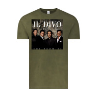 Vintage Olive il divo album art Vintage Tee - linhVisuals