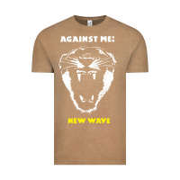 Vintage Coffee against me wave tour 2022 Vintage Tee - linhVisuals