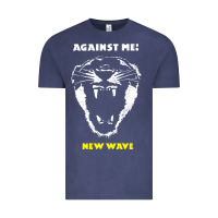 Vintage Denim against me wave tour 2022 Vintage Tee - linhVisuals