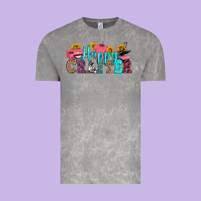 Happy Crafter Vintage Tee Designed By Ranaportraitstore