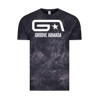 Cloud Black GROOVE ARMADA NORTHERN STAR Vintage Tee - linhVisuals