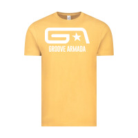 Vintage Mustard GROOVE ARMADA NORTHERN STAR Vintage Tee - linhVisuals
