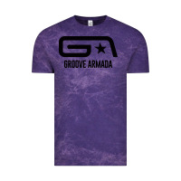 Cloud Purple GROOVE ARMADA Vintage Tee - linhVisuals