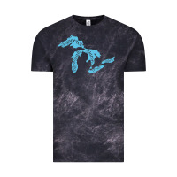 Great Lakes Of Michigan Vintage Tee | Teevron