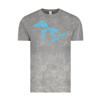 Cloud Rock great lakes of michigan Vintage Tee - linhVisuals