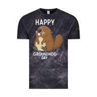 Cloud Black happy groundhog day respect the shadow funny spring prediction holiday Vintage Tee - linhVisuals