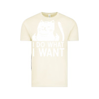 Vintage Arctic i do what i want cat giving a finger funny middle finger rude graphic Vintage Tee - linhVisuals