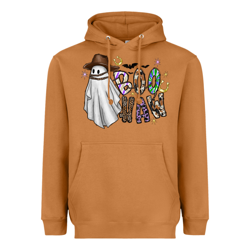 Boo Haw Heavyweight Hoodie by CowhideDigitalArt | Teevron