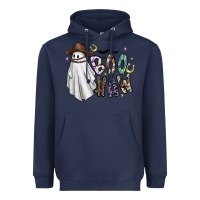 Navy Boo Haw Heavyweight Hoodie - CowhideDigitalArt