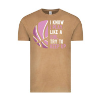 Vintage Camel i know i play basketball like a girl try to keep up funny gift for gir Vintage Tee - linhVisuals