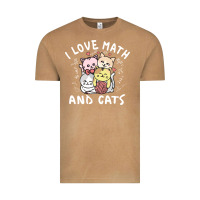 Vintage Camel i love math and cats mountain heart mathematics lover gifts cute and f Vintage Tee - linhVisuals