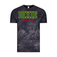 Cloud Black Dixie Beer Vintage Tee - linhVisuals