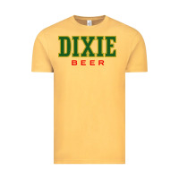 Vintage Mustard Dixie Beer Vintage Tee - linhVisuals